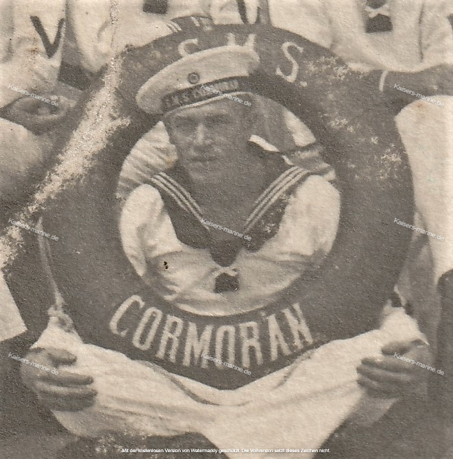 Kaisers Marine Sammlung SMS CORMORAN (1909)
